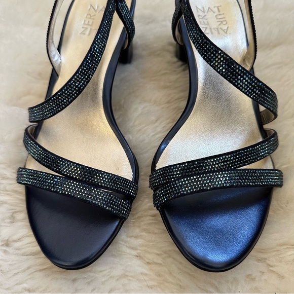 Naturalizer Vanessa2 Strappy Heeled Sandals Rhinestone Embellished - Picture 4 of 15